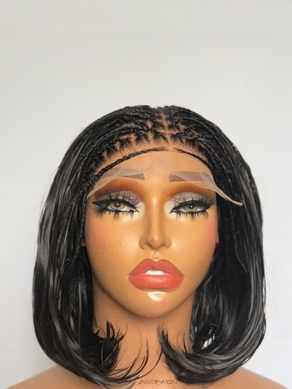 12" Sassy wig (black)
